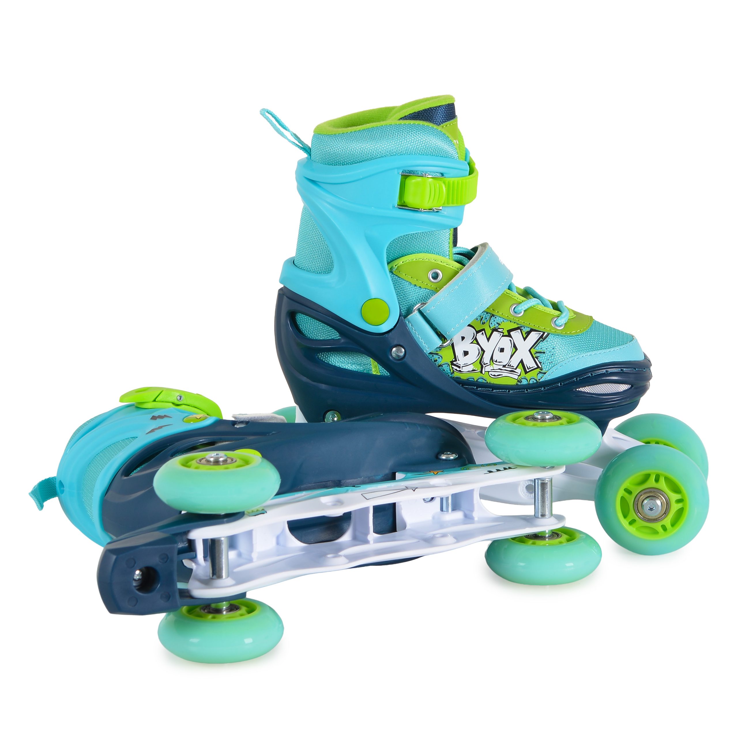 Byox Παιδικά Ρυθμιζόμενα Πατίνια Roller Inline Skates Rolox Blue S (30-33) με Φωτιζόμενο Τροχό 3801005300563 Byox Παιδικά Ρυθμιζόμενα Πατίνια Roller Inline Skates Rolox Blue S (30-33) με Φωτιζόμενο Τροχό 3801005300563