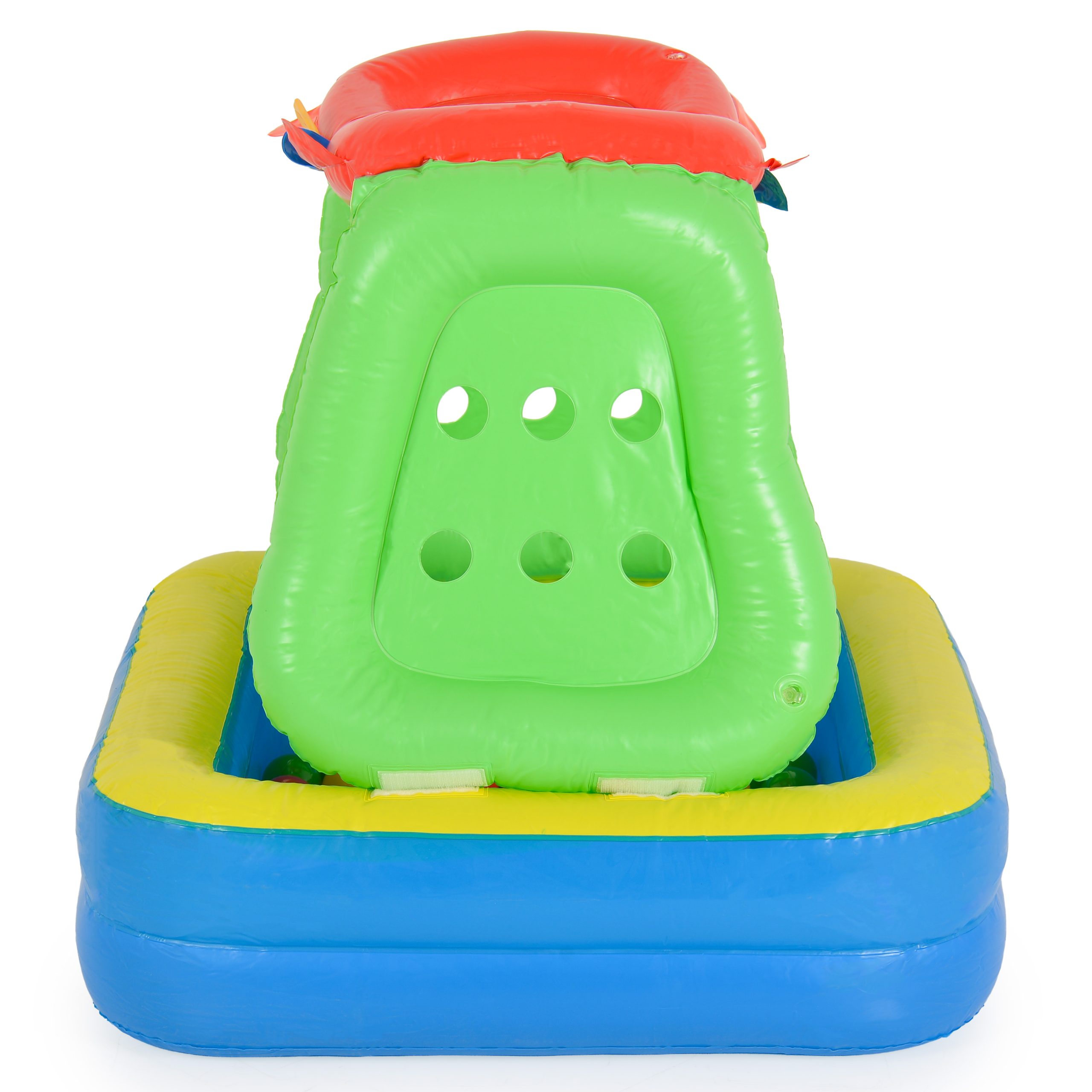 Moni Toys Φουσκωτή Πισίνα με 100 Χρωματιστές Μπάλες 3801005603077 24m+ Moni Toys Φουσκωτή Πισίνα με 100 Χρωματιστές Μπάλες 3801005603077 24m+