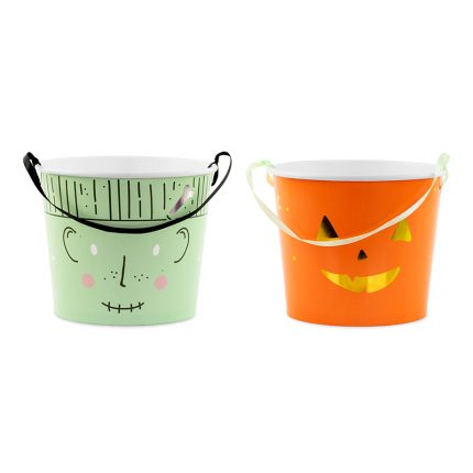 Καλαθάκι Halloween Φάρσα ή Κέρασμα (2 τμχ)