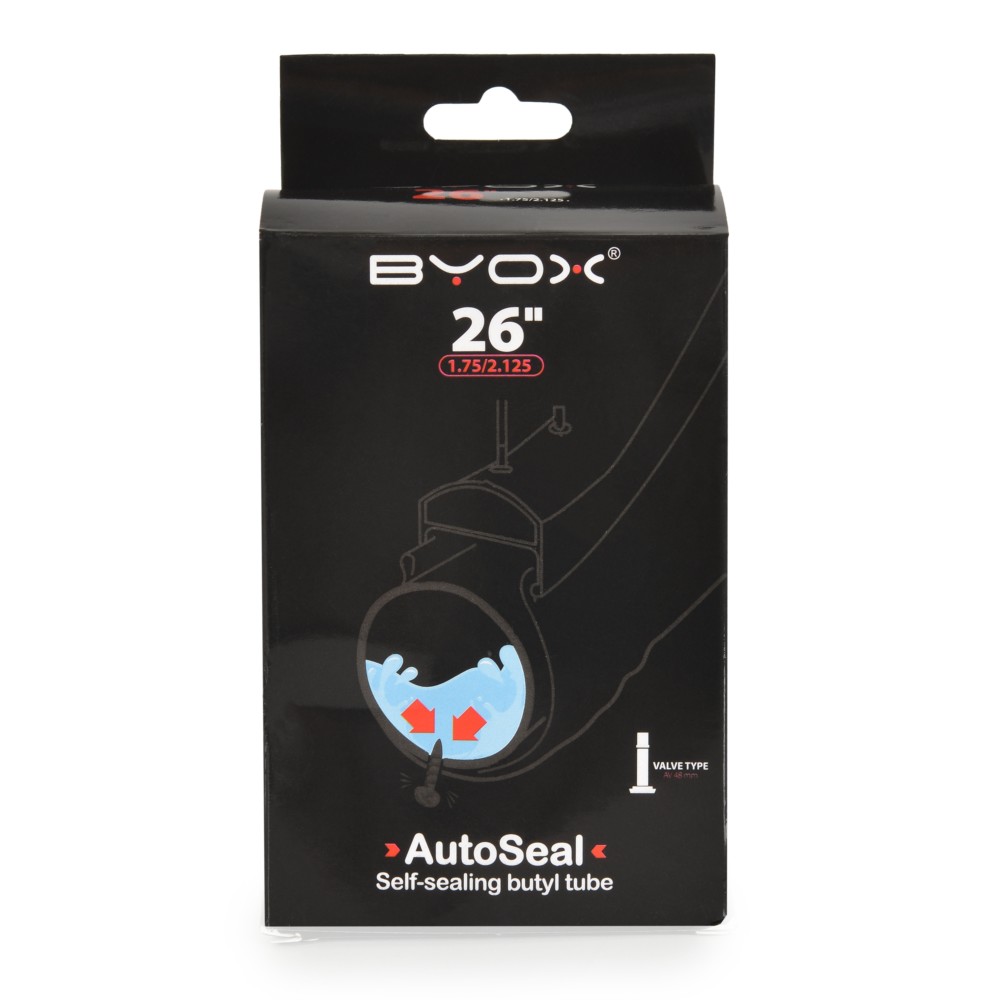 Σαμπρέλα Ποδηλάτου Antipuncture BYOX AutoSeal 26" (1.75/2.125) A/V 48mm 3800146219819 Σαμπρέλα Ποδηλάτου Antipuncture BYOX AutoSeal 26" (1.75/2.125) A/V 48mm 3800146219819