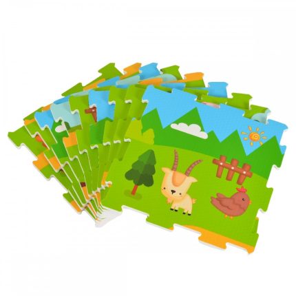 Αφρώδες Πάζλ Δαπέδου Soft Puzzle with Print Farm 0341 3801005603350 10m+ - Moni Toys