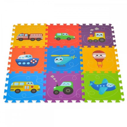 Αφρώδες Πάζλ Δαπέδου Soft Puzzle with Vehicle Print 0392 3801005603329 10m+ - Moni Toys