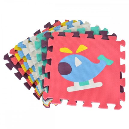Αφρώδες Πάζλ Δαπέδου Soft Puzzle with Print Traffic 0310 3801005603251 10m+ - Moni Toys