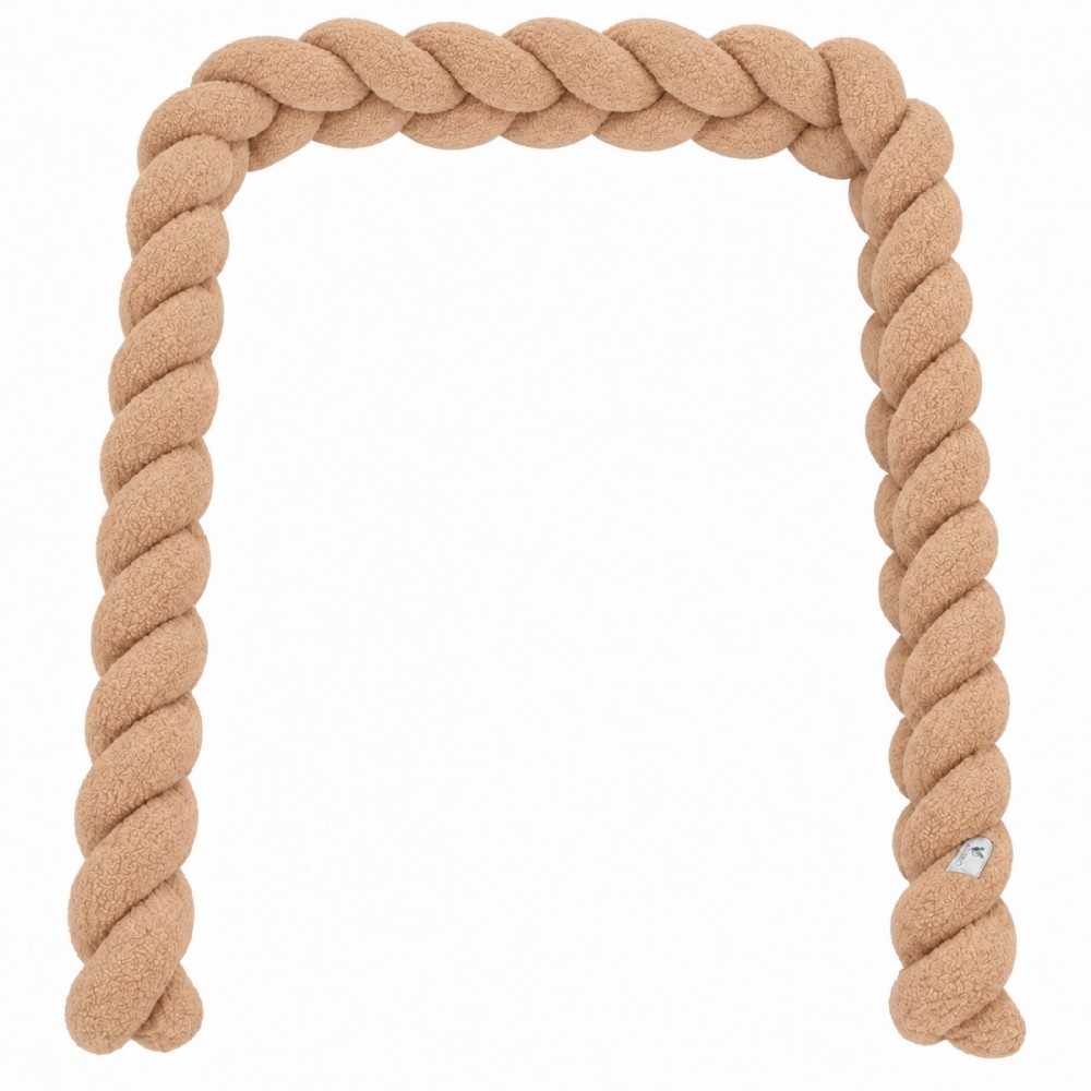 Cangaroo Πάντα Κούνιας Πλεξούδα Boucle Dream Beige (235x10cm) 3800146273729 Cangaroo Πάντα Κούνιας Πλεξούδα Boucle Dream Beige (235x10cm) 3800146273729