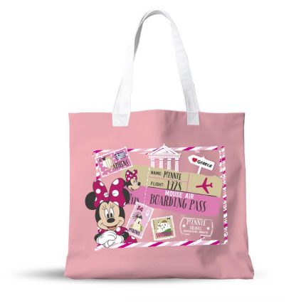 Σετ Τσάντα Shopping Minnie Hello Greece με Νεσεσέρ (39x32x11εκ) | 000566078 Diakakis