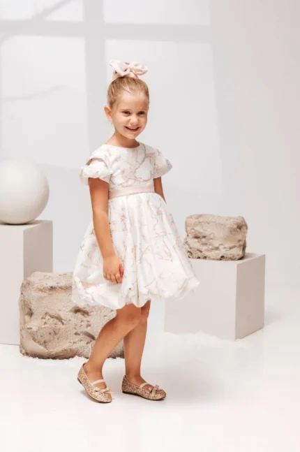Χειμερινό Βαπτιστικό Φόρεμα Winter 2027 | 126.601.6980 Baby Bloom