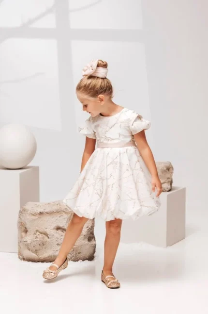 Χειμερινό Βαπτιστικό Φόρεμα Winter 2027 | 126.601.6980 Baby Bloom