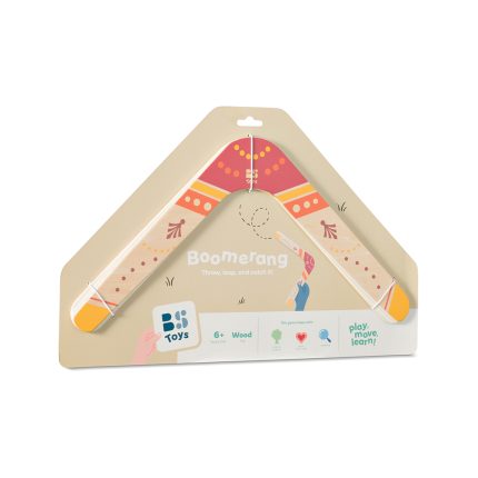 Ξύλινο Μπούμερανγκ Εξωτερικού Χώρου 3+ GA539 | BS Toys