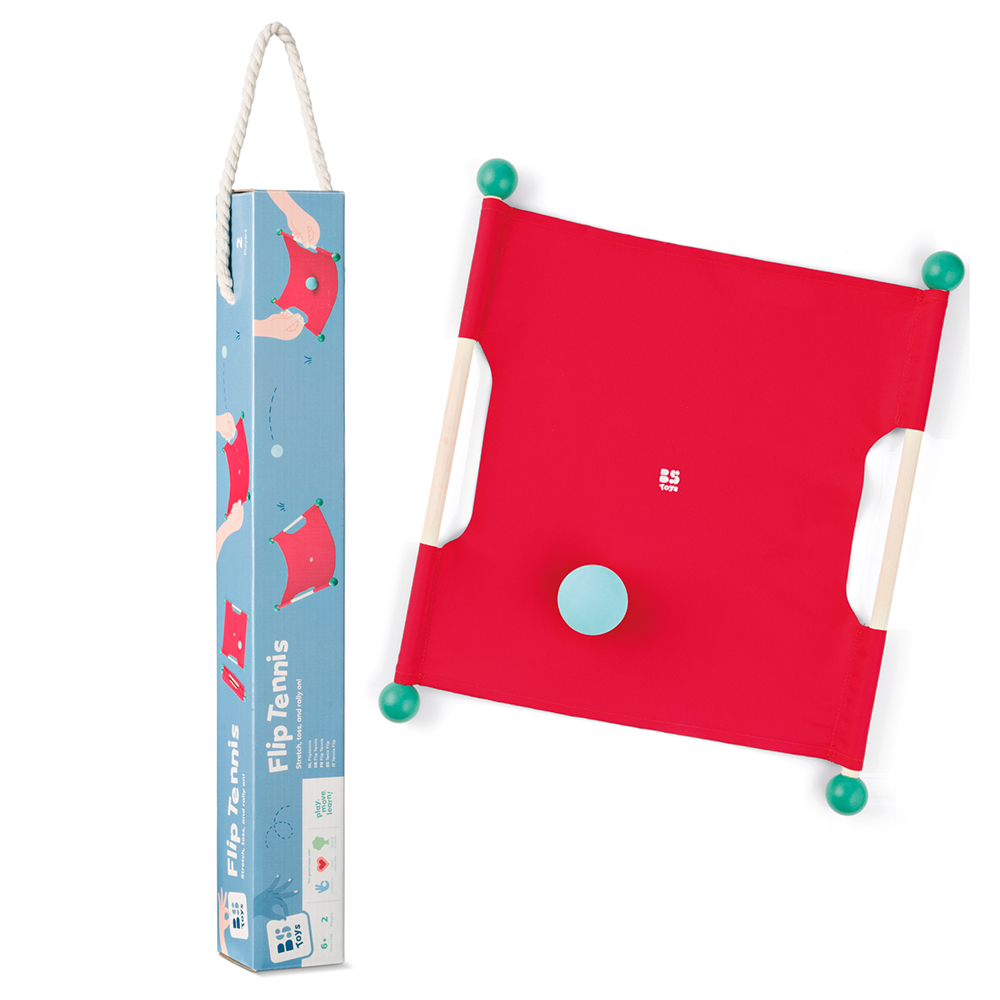 Ξύλινο Παιχνίδι Δεξιοτήτων & Κίνησης Flip Tennis 4+ GA547 | BS Toys Ξύλινο Παιχνίδι Δεξιοτήτων & Κίνησης Flip Tennis 4+ GA547 | BS Toys