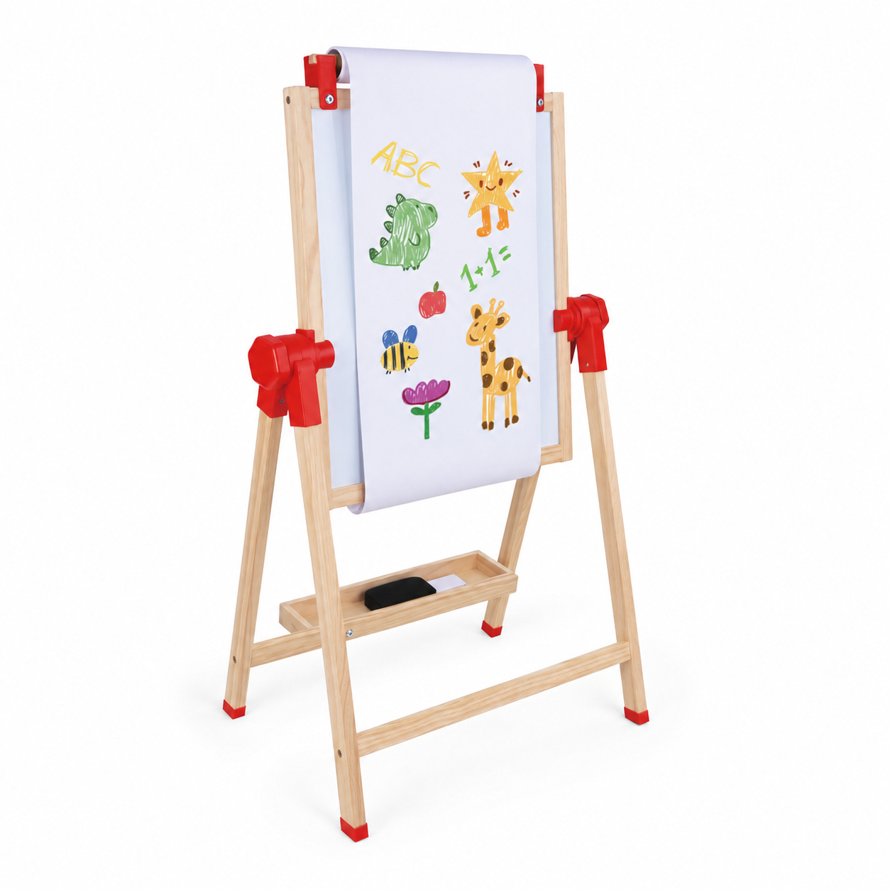 Moni Toys Ξύλινος Παιδικός Πίνακας Ζωγραφικής Ρυθμιζόμενος 3in1 Easel 1753 3801005603183 Moni Toys Ξύλινος Παιδικός Πίνακας Ζωγραφικής Ρυθμιζόμενος 3in1 Easel 1753 3801005603183