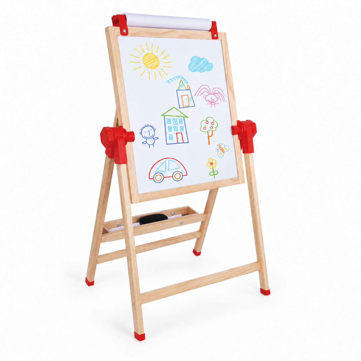 Moni Toys Ξύλινος Παιδικός Πίνακας Ζωγραφικής Ρυθμιζόμενος 3in1 Easel 1753 3801005603183 Moni Toys Ξύλινος Παιδικός Πίνακας Ζωγραφικής Ρυθμιζόμενος 3in1 Easel 1753 3801005603183
