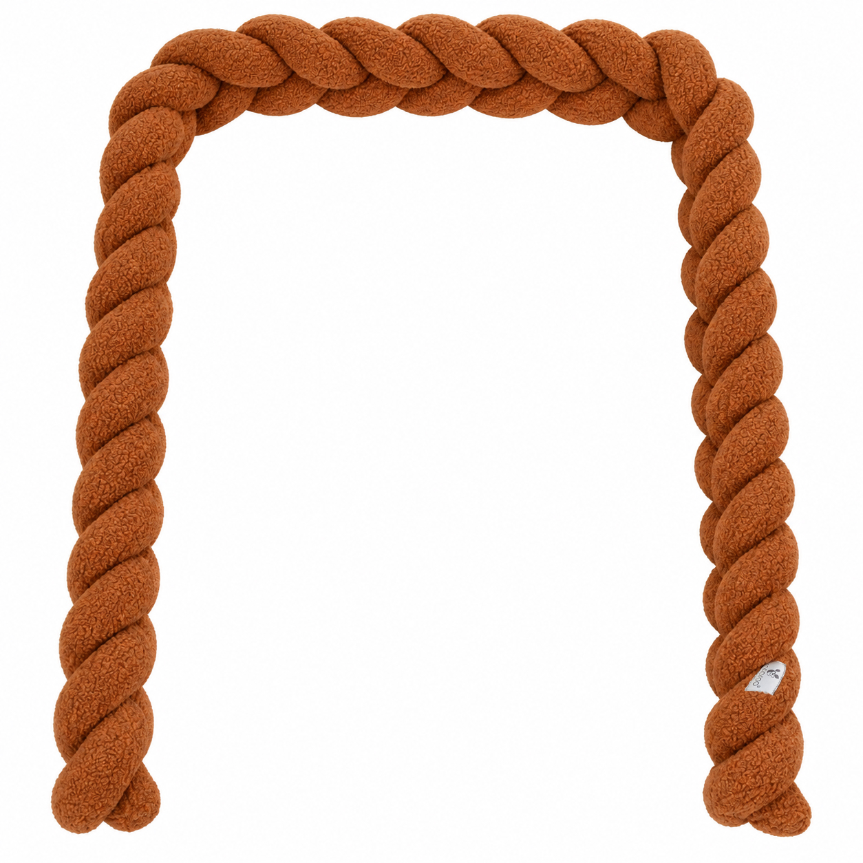 Cangaroo Πάντα Κούνιας Πλεξούδα Boucle Dream Brown (235x10cm) 3800146273736 Cangaroo Πάντα Κούνιας Πλεξούδα Boucle Dream Brown (235x10cm) 3800146273736