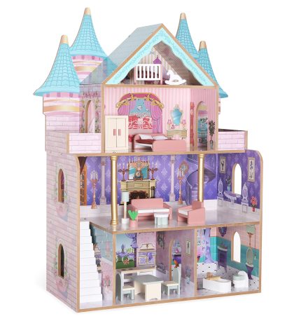 Moni Toys Ξύλινο Κουκλόσπιτο Κάστρο The Castle 3+ 3801005603213