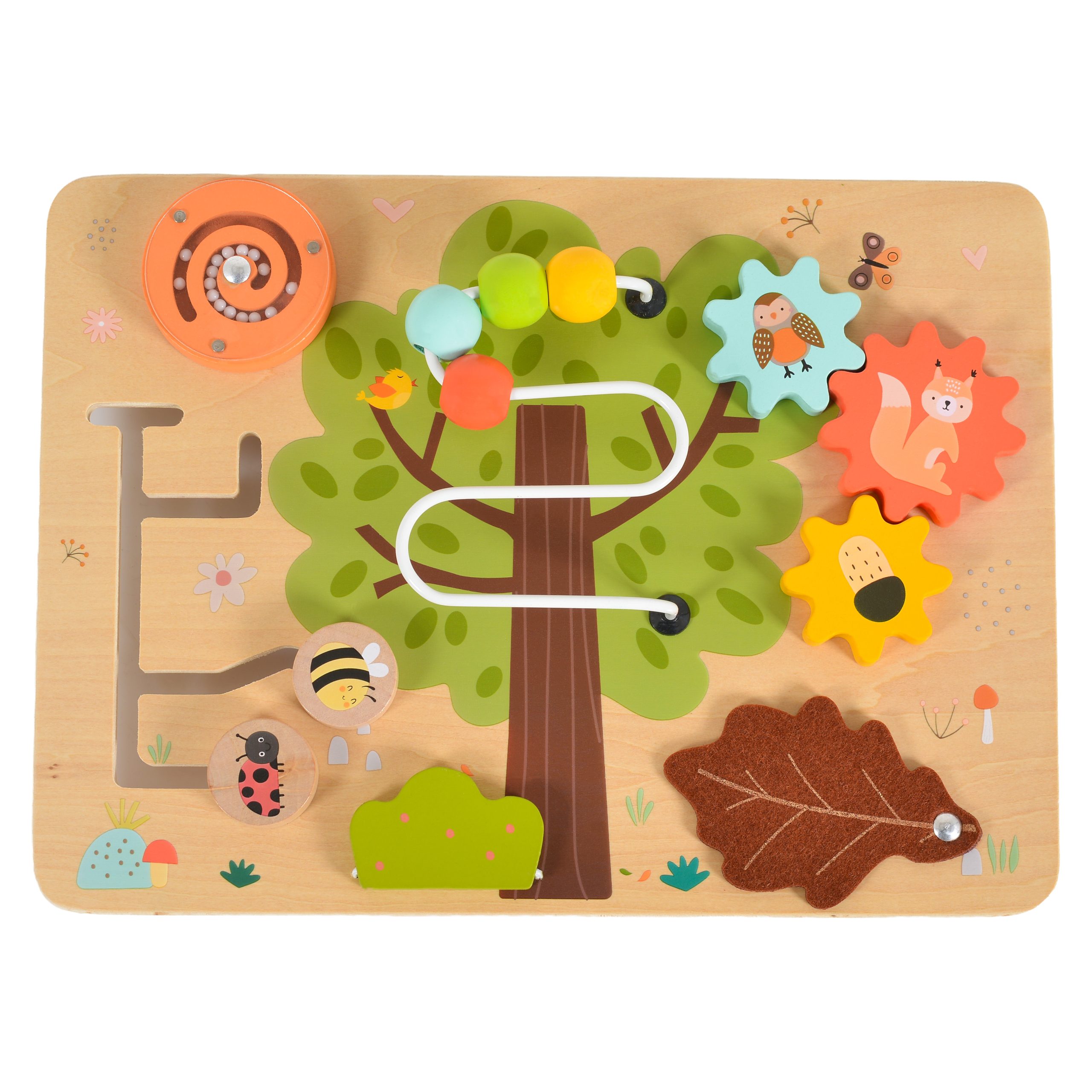 Ξύλινο Ταμπλό Δραστηριοτήτων Montessori Tree 2095 (3.5x3x25cm) 12m+ 3801005603138 - Moni Toys Ξύλινο Ταμπλό Δραστηριοτήτων Montessori Tree 2095 (3.5x3x25cm) 12m+ 3801005603138 - Moni Toys