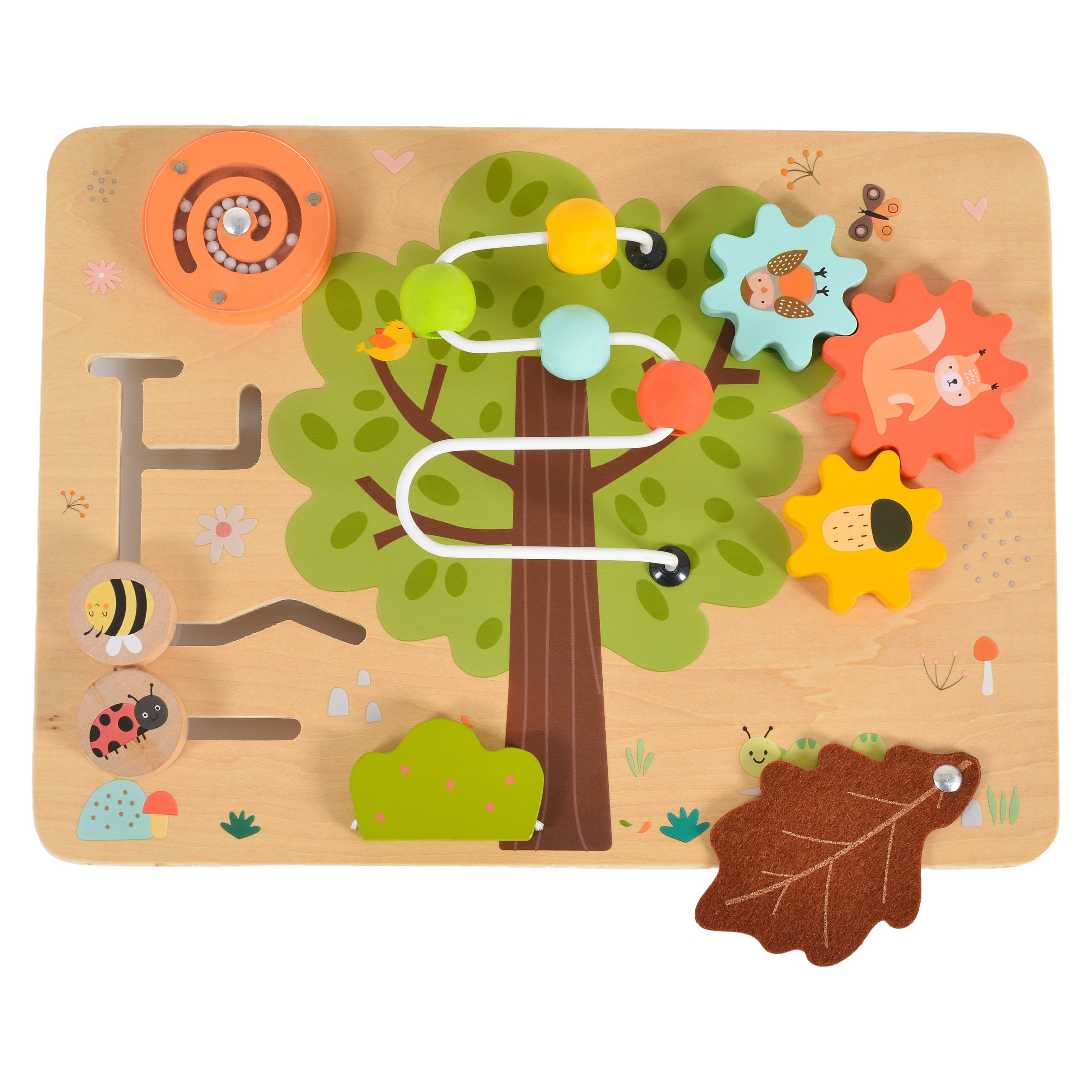 Ξύλινο Ταμπλό Δραστηριοτήτων Montessori Tree 2095 (3.5x3x25cm) 12m+ 3801005603138 - Moni Toys Ξύλινο Ταμπλό Δραστηριοτήτων Montessori Tree 2095 (3.5x3x25cm) 12m+ 3801005603138 - Moni Toys