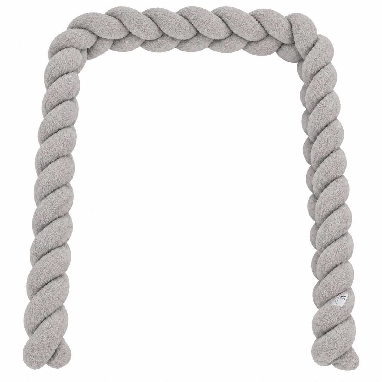Cangaroo Πάντα Κούνιας Πλεξούδα Boucle Dream Grey (235x10cm) 3800146273712 Cangaroo Πάντα Κούνιας Πλεξούδα Boucle Dream Grey (235x10cm) 3800146273712