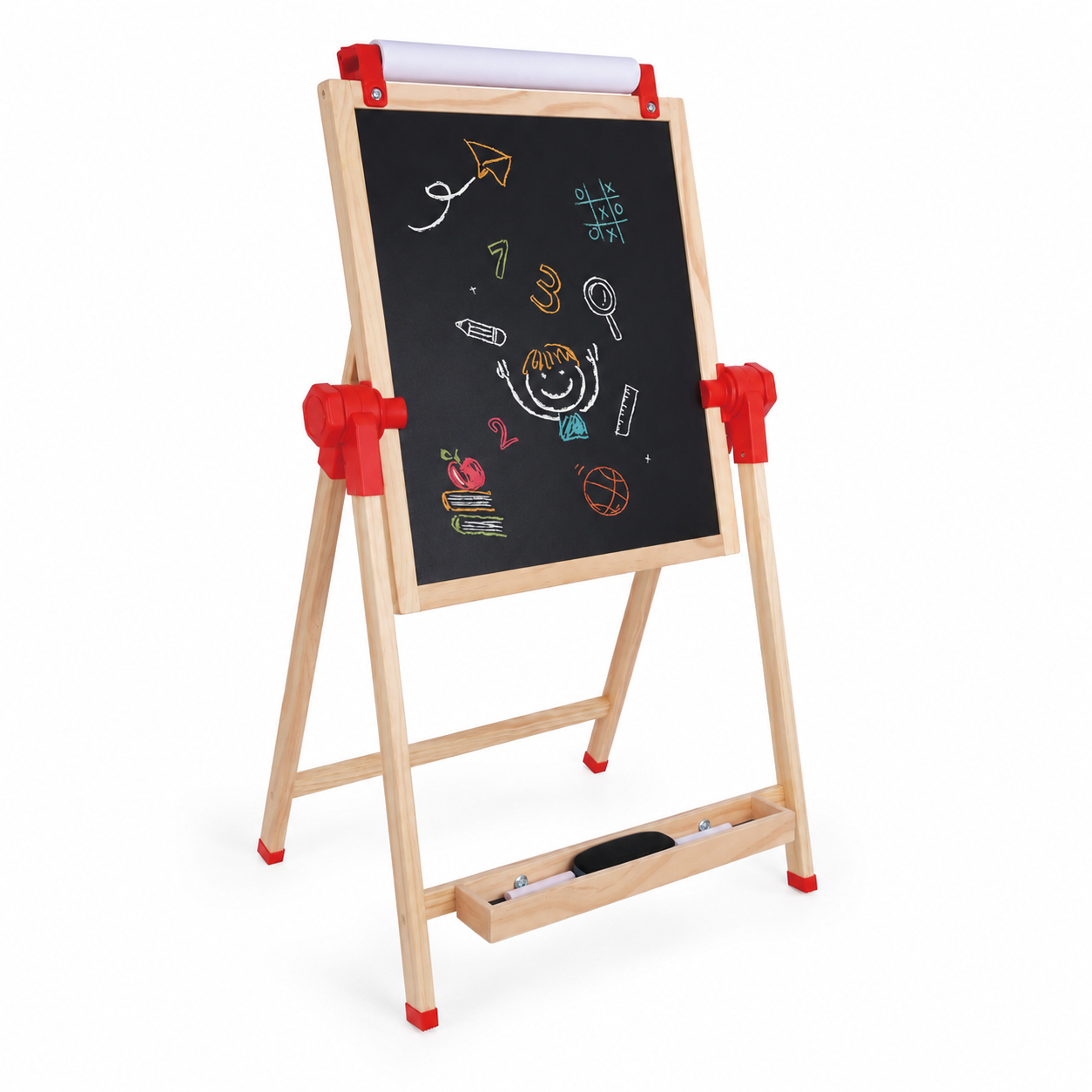 Moni Toys Ξύλινος Παιδικός Πίνακας Ζωγραφικής Ρυθμιζόμενος 3in1 Easel 1753 3801005603183 Moni Toys Ξύλινος Παιδικός Πίνακας Ζωγραφικής Ρυθμιζόμενος 3in1 Easel 1753 3801005603183