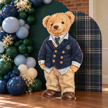 Ξύλινη Διακοσμητική Φιγούρα Αρκουδάκι Ralph Lauren 10cm | D19W20
