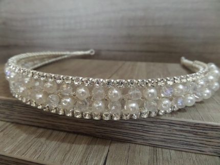 Χειροποίητη Νυφική Κουάφ Μαλλιών K774 | Silea